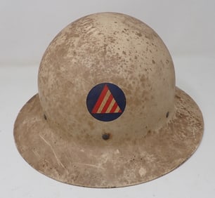 WWII Air Raid Warden Helmet