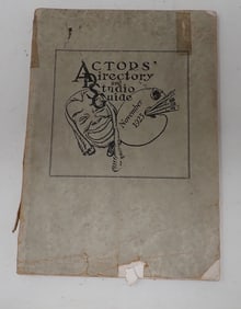 1925 Actors' Directory & Studio Guide