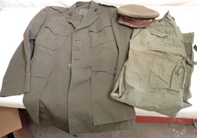 Military Jacket Pants & Hat