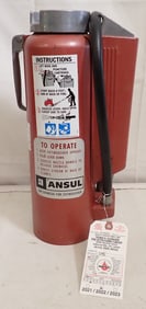 Vintage Ansol Dry Chemical Fire Extinguisher
