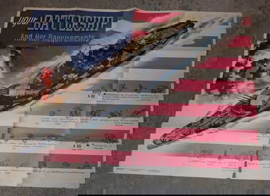 Newsmap Battleship Fold Out Poster