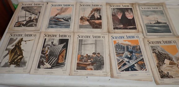 25 1918 1919 Scientific American Magazines