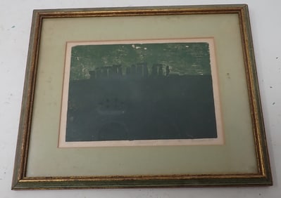 Kempson Stonehenge Signed & Numbered Litho