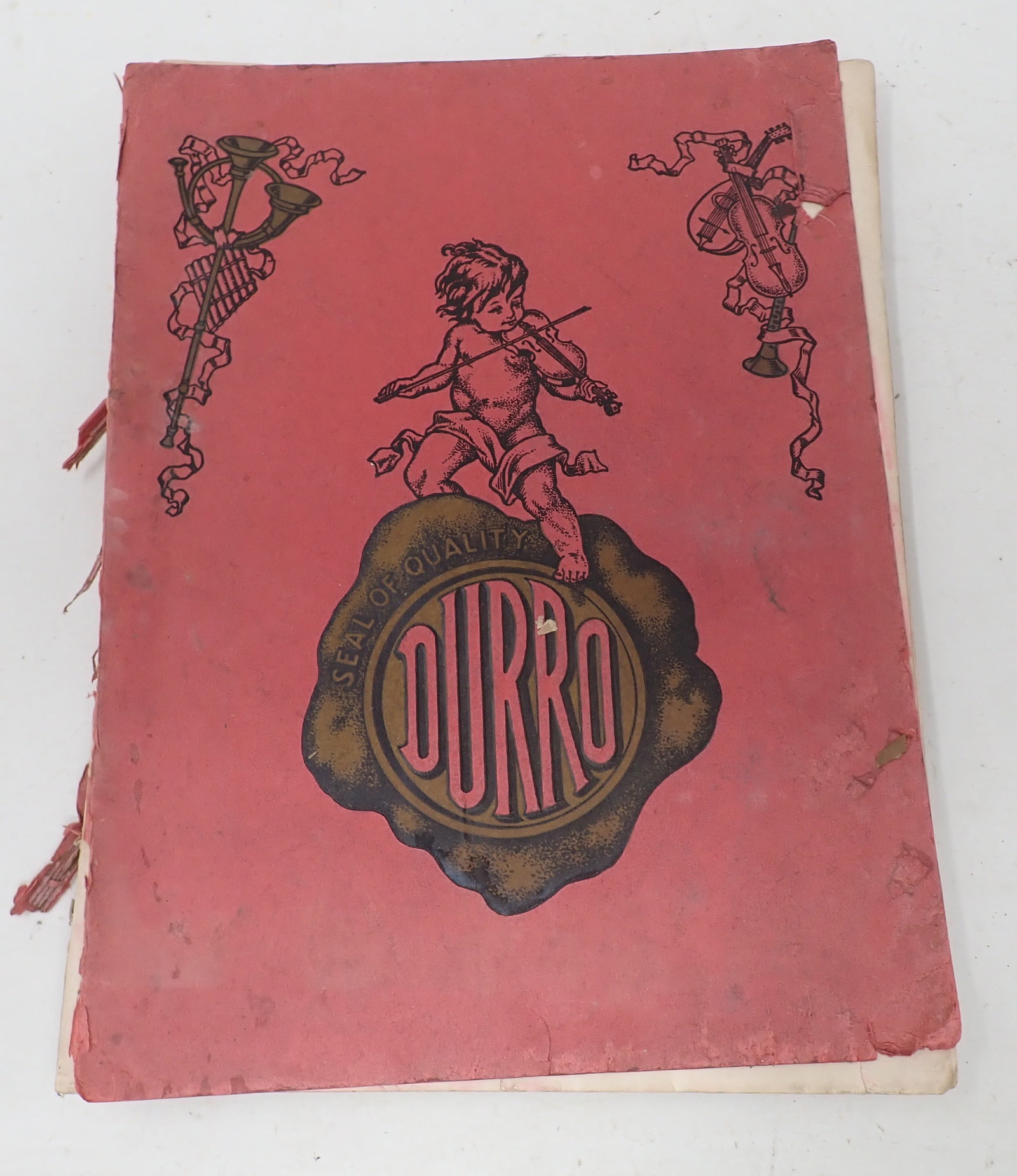 Antique Durro Musical Instruments Catalog: Loaded with lots of musical instruments !