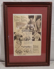 Tres Secret Blow Up Bras Framed Ad