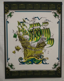 1970 Trend Graphics Calendar / Poster Nixon