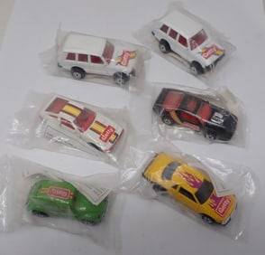 6 Hot Wheels Getty Cars