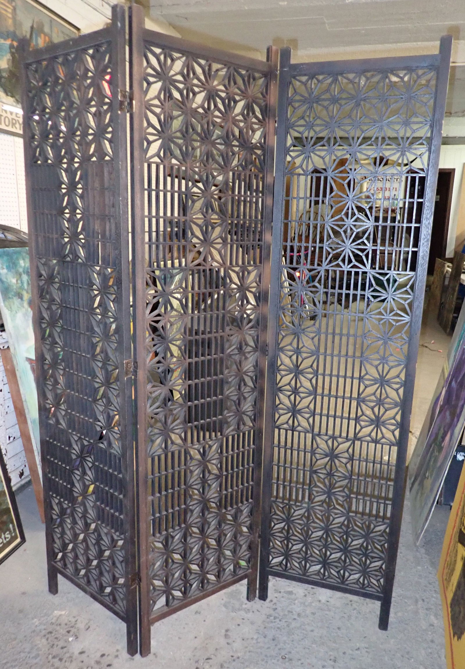 Wooden Screen / Room Divider (1 of 3)
