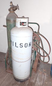 Propane Oxygen Tanks Cart Torch Hoses
