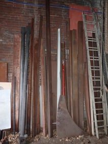 Large Lot of Steel Stock
