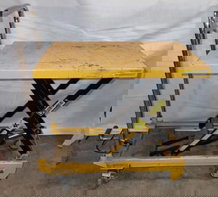500lb. Hydraulic Lift Table / Cart