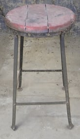 Angle Steel Stool Industrial Stool