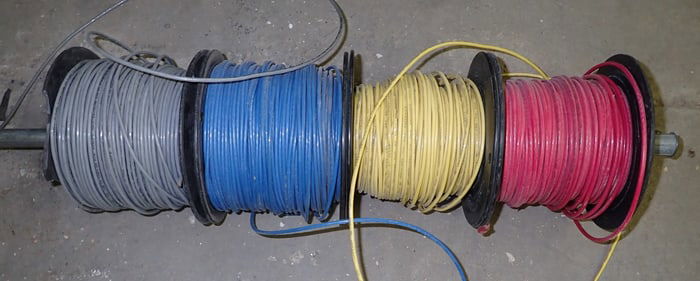 4 Rolls of Copper Wire