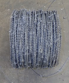 Roll of Barb Wire