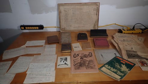 1917 Bethlehem Map 1800's Billheads Misc Ephemera