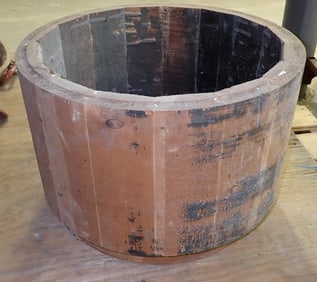 Wooden Foundry Mold / Planter