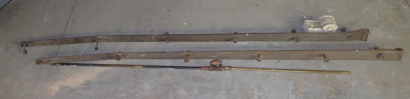 Strap Hinges Brass Door Knob and Corbel (1 of 5)