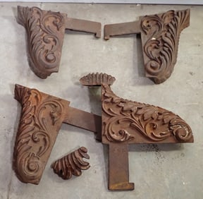 Antique Cast Iron Architectural Pieces
