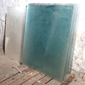 16 pcs of 3/8" Glass