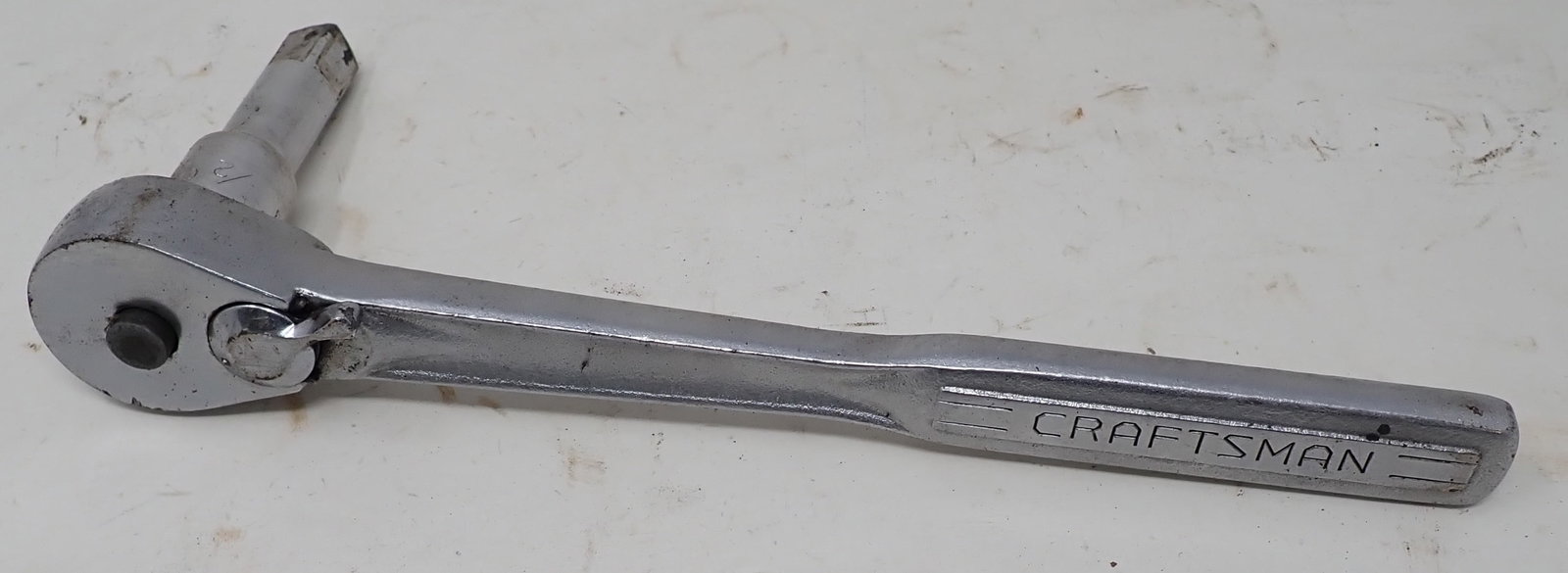 Craftsman 44985 1/2" Drive Rachet & Extension: Extension is approx 3"