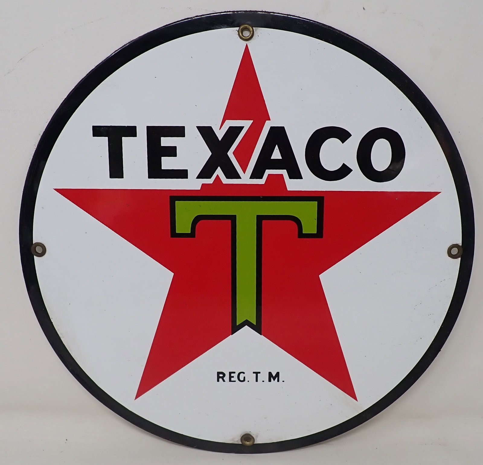 Porcelain Texaco Sign (1 of 2)