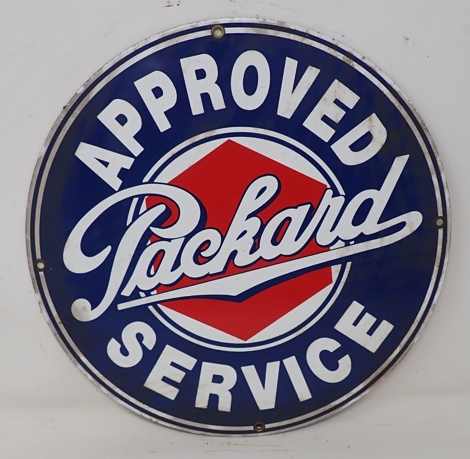 Packard Approved Service Porcelain Sign (1 of 2)