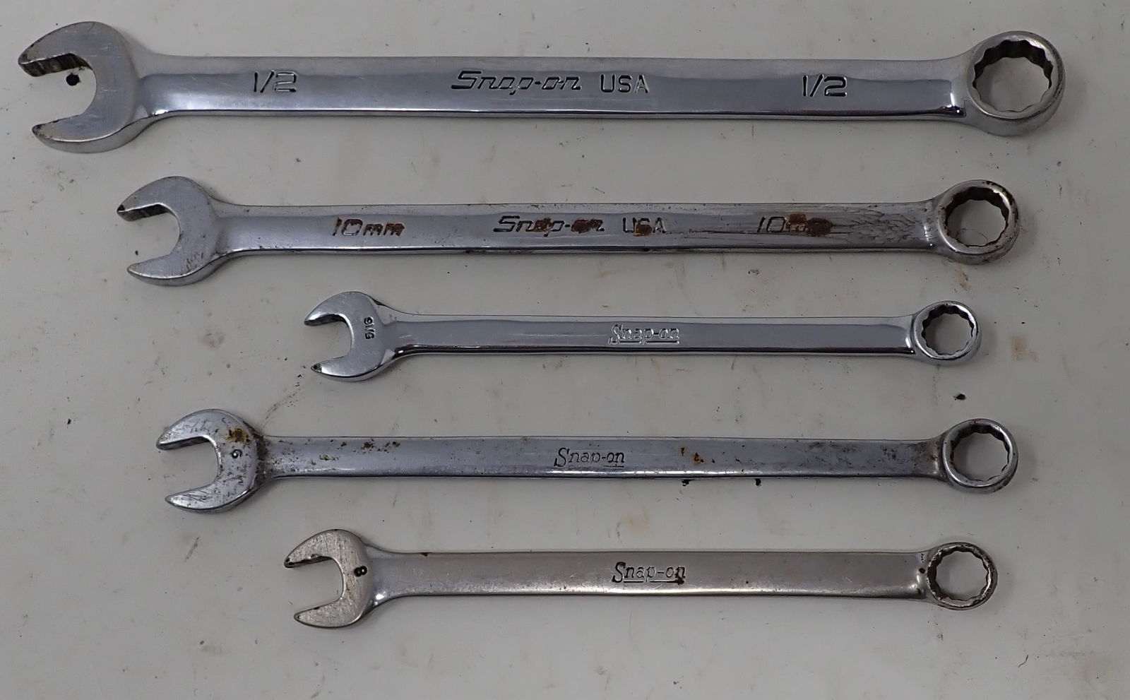 Misc Snap On Wrenches: Getting all pictured