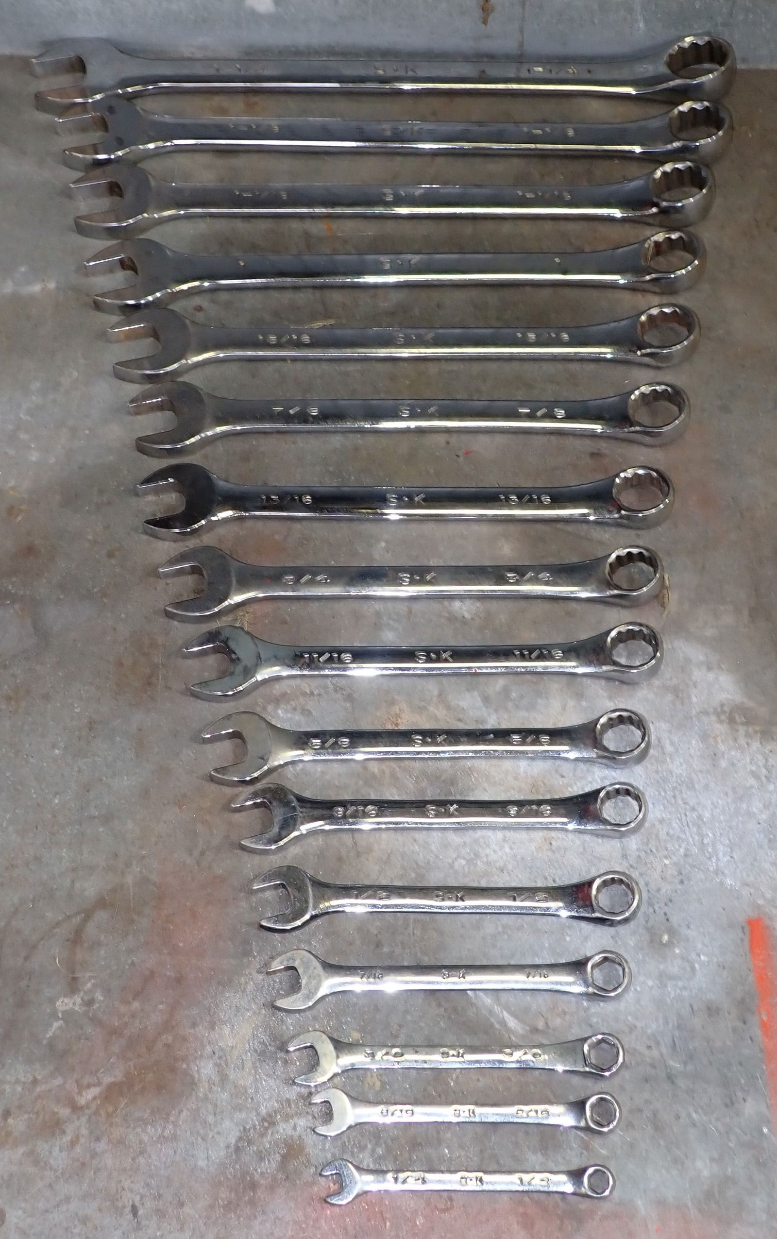 SK Combination SAE Wrenches (1 of 4)