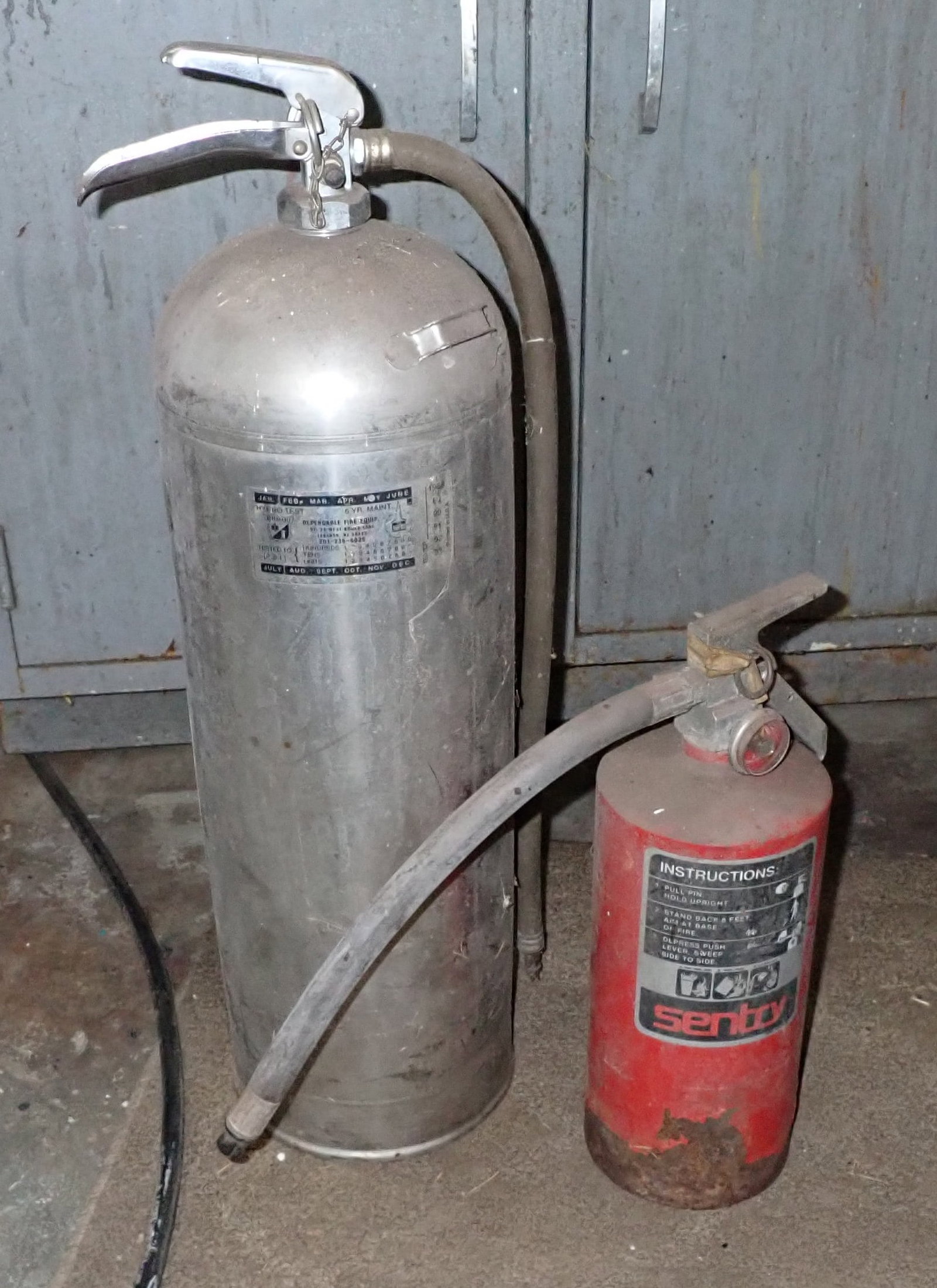 2 Vintage Fire Extinguishers (1 of 1)