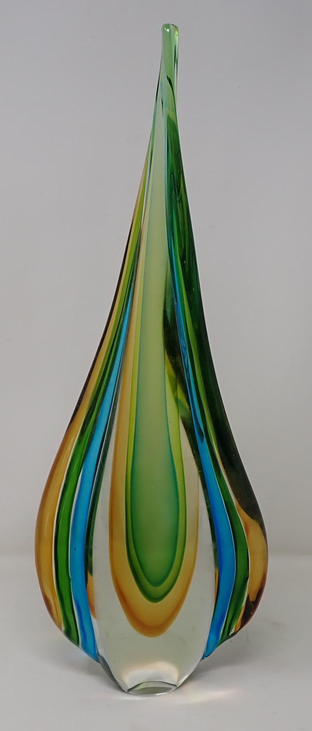 Cool Flame Art Glass Statue (1 of 3)
