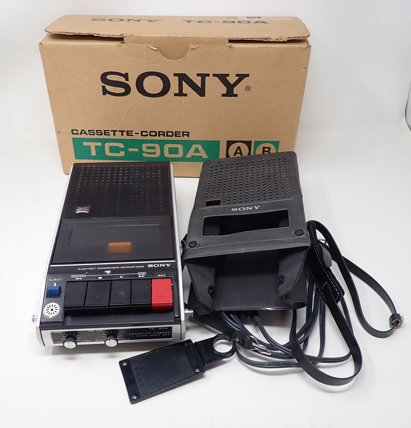 Sony TC-90A Cassette Tape Recorder (1 of 5)