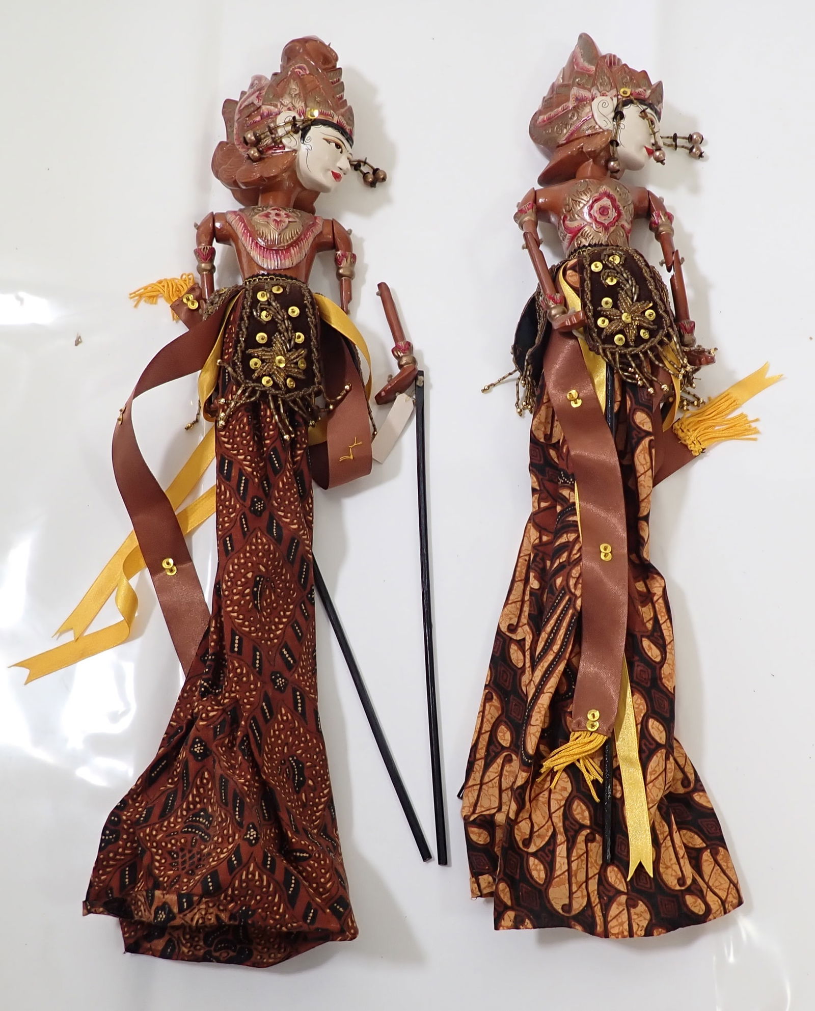 Wayang Wooden Puppets (1 of 3)