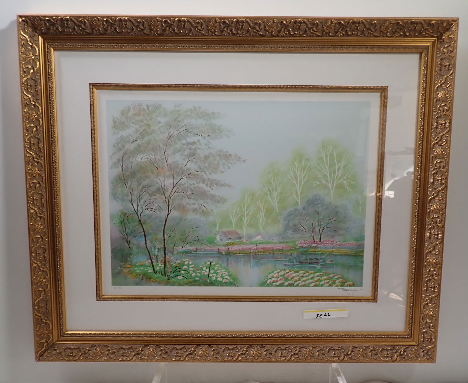 Jacques Berger Signed & Numbered Lithograph (1 of 4)