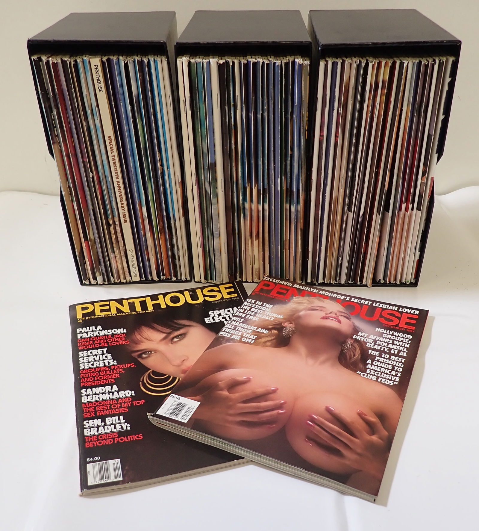 1980's & 90's Penthouse Magazines (1 of 2)