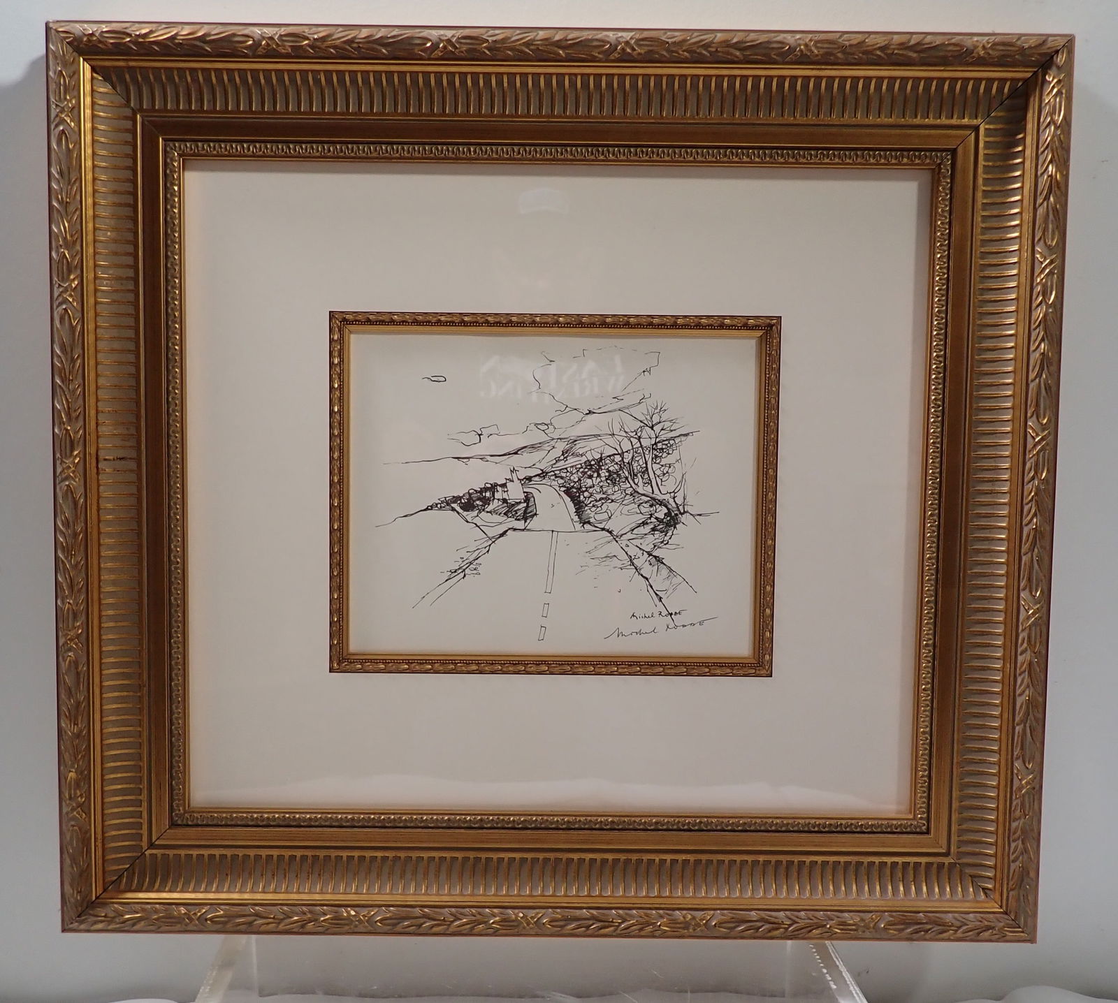 Michael Rodde Lithograph in Black Ink Signed (1 of 5)