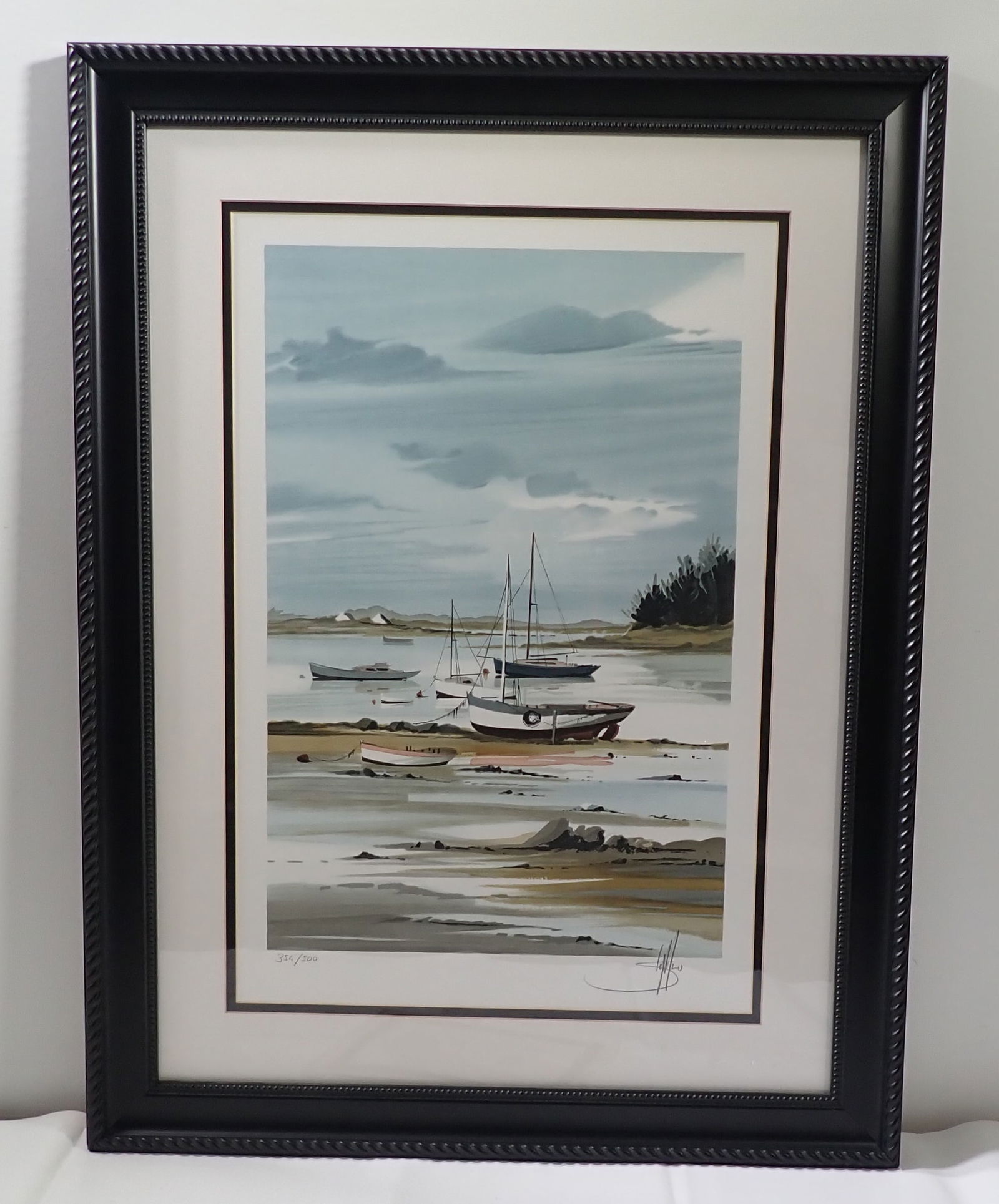 Stephane Lauro Temps Couvert Lithograph (1 of 5)