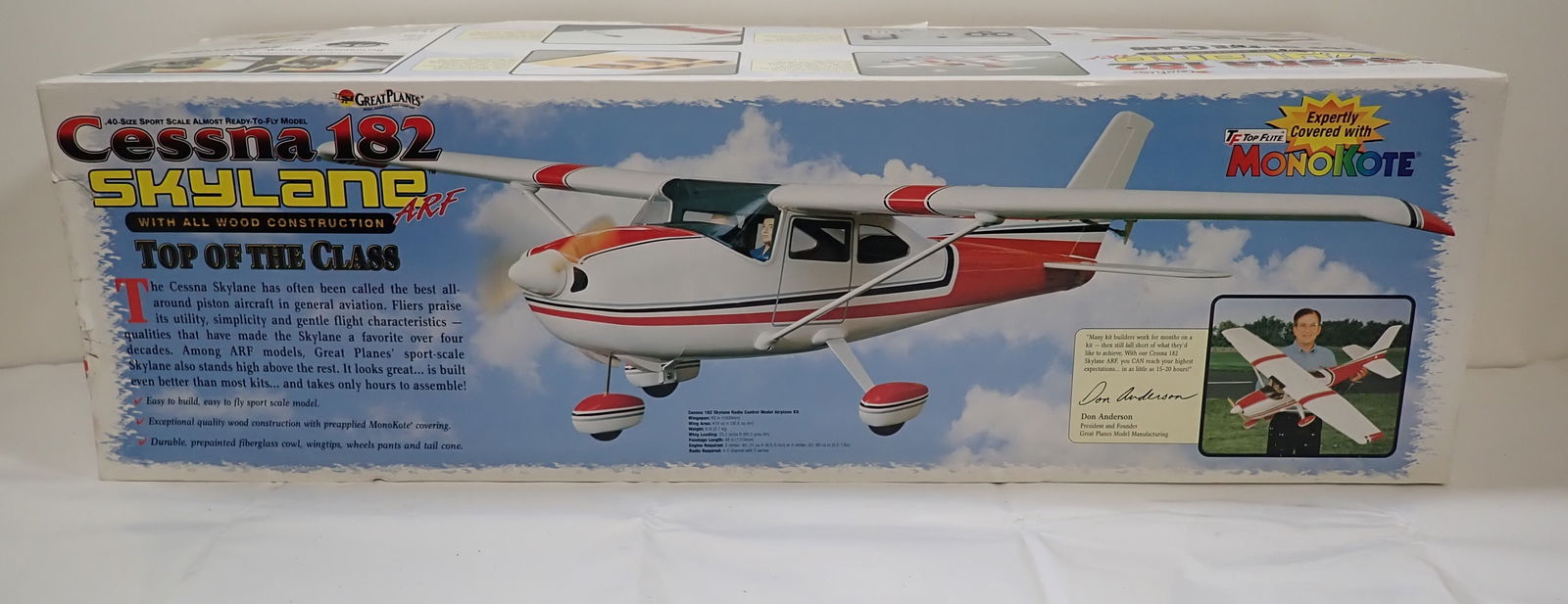 Great Planes Cessna 182 Skyline ARF RC Airplane (1 of 7)