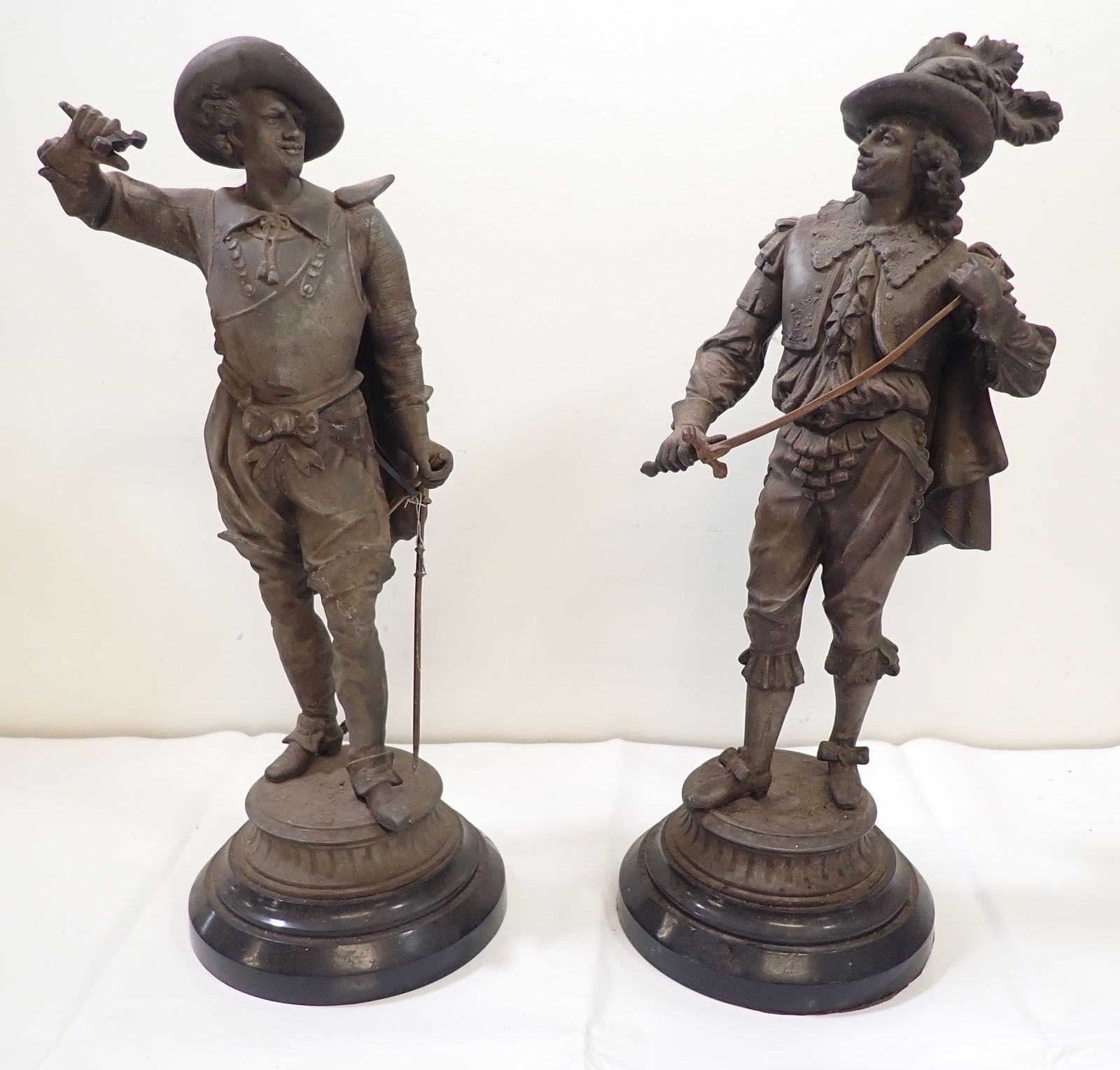 2 Pot Metal Statues (1 of 7)