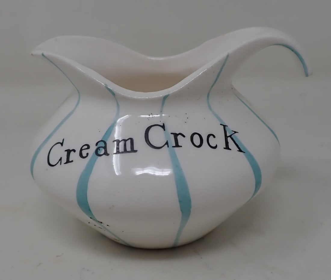 1958 Holt Howard Cream Crock: Approx 2 3/4" tall
