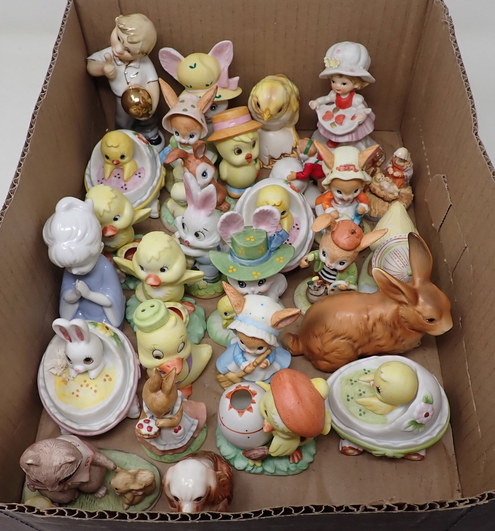 Easter & Misc Figurines incl Lefton (1 of 3)