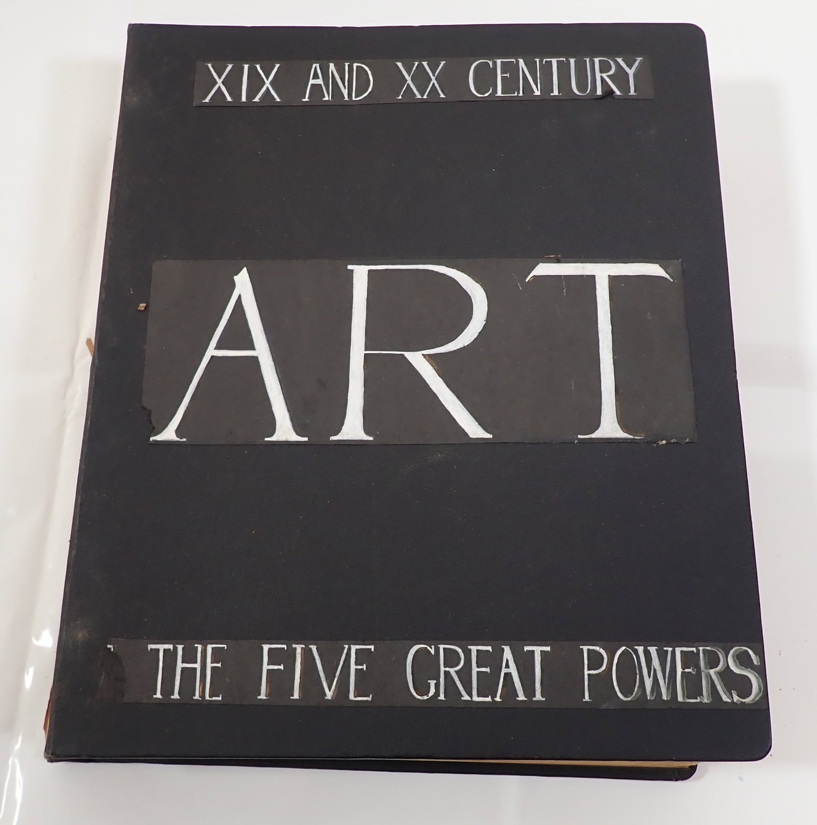 1951 Alice Lowe Art Scrapbook: Apprx 14" x 17"