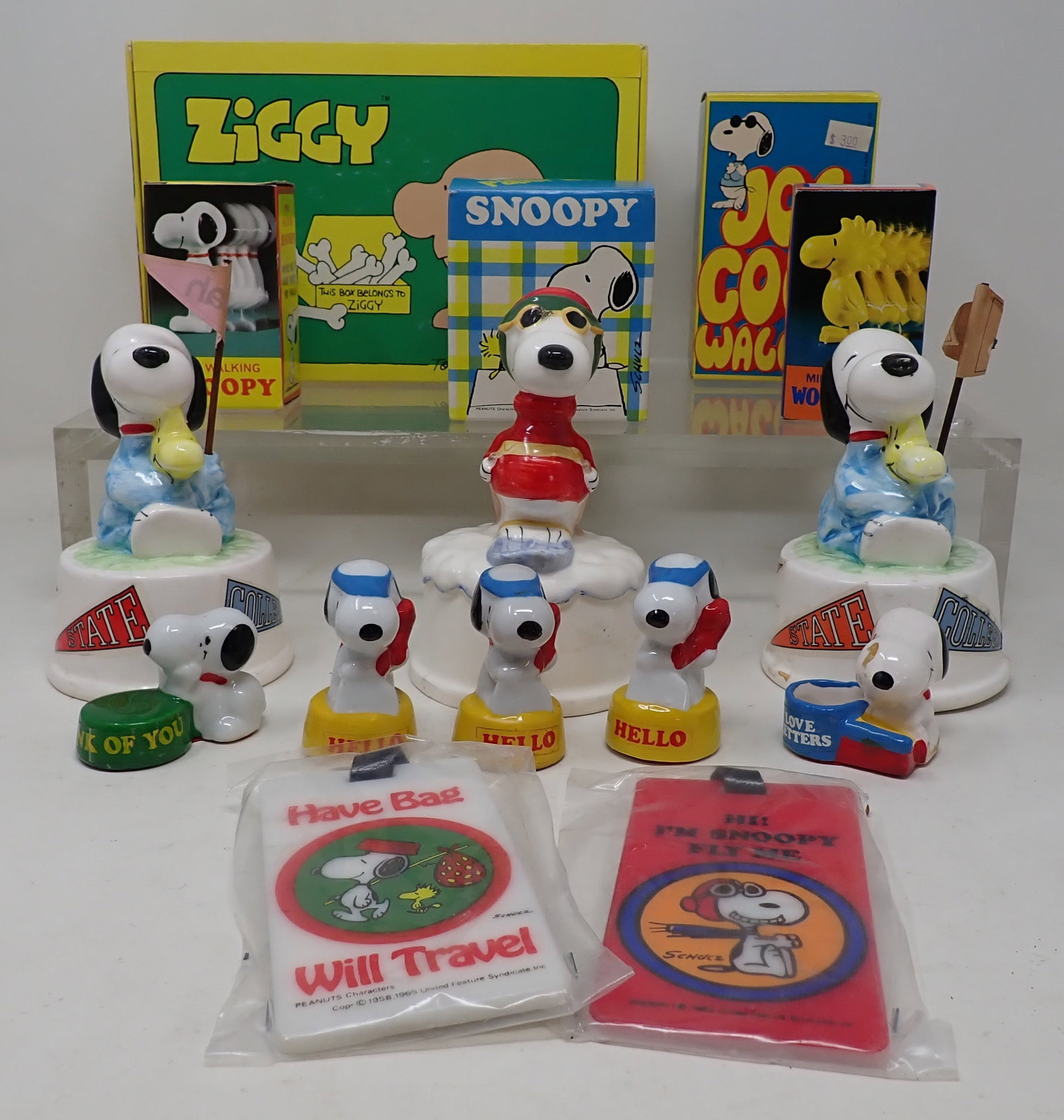 Snoppy Ziggy Woodstock Walkers & Misc: Getting all pictured