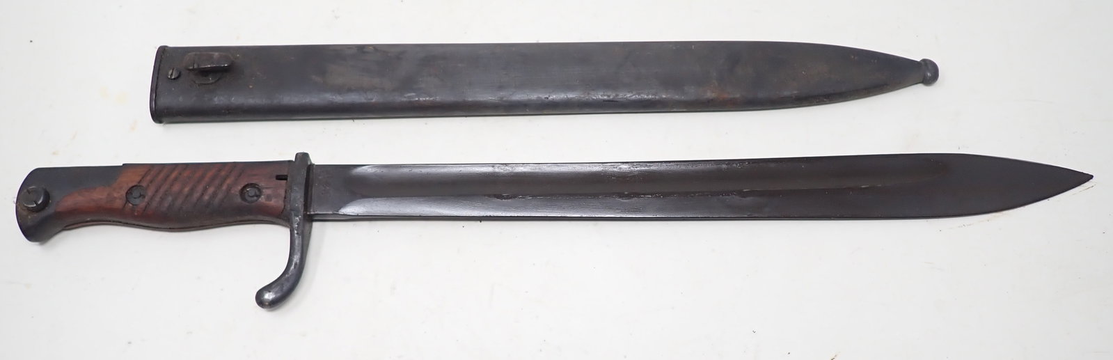 Simson & Co Suhl Bayonet w/ Scabbard: Approx 19 5/8" long