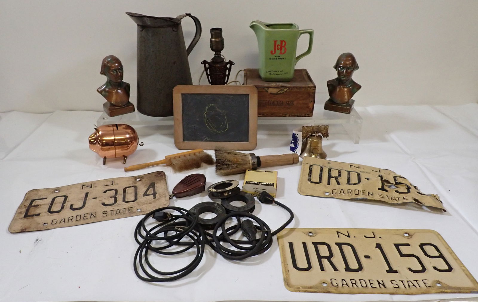 Copper Piggy Bank Brushes Chalkboard & Misc (1 of 7)