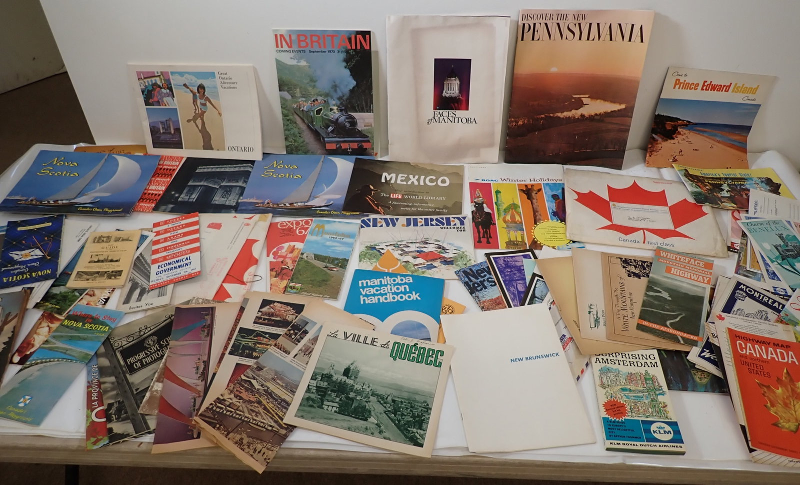 Travel Brochures & Misc Ephemera: Getting all pictured