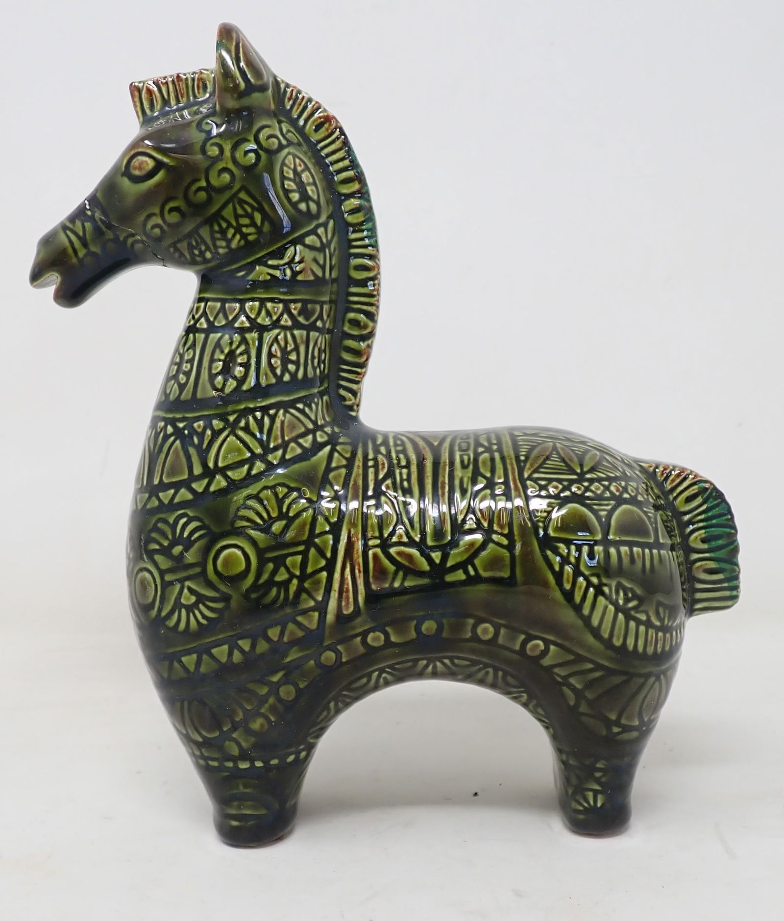 Bitossi Style Horse: Apprx 7" tall.