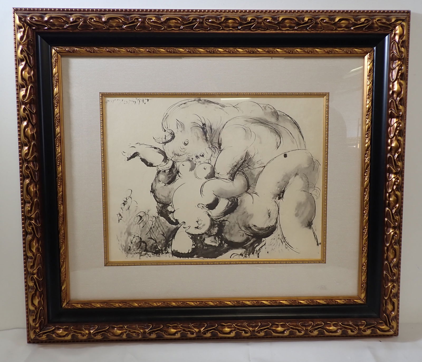 Pablo Picasso Hand Tinted Lithograph (1 of 4)