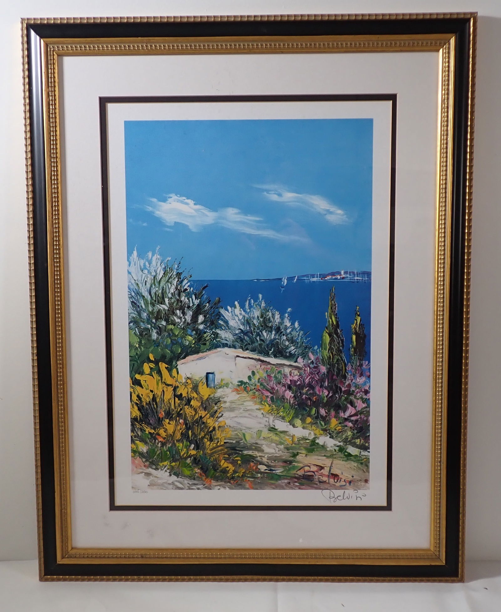 Marcel Belvisi Lithograph in Colors (1 of 5)