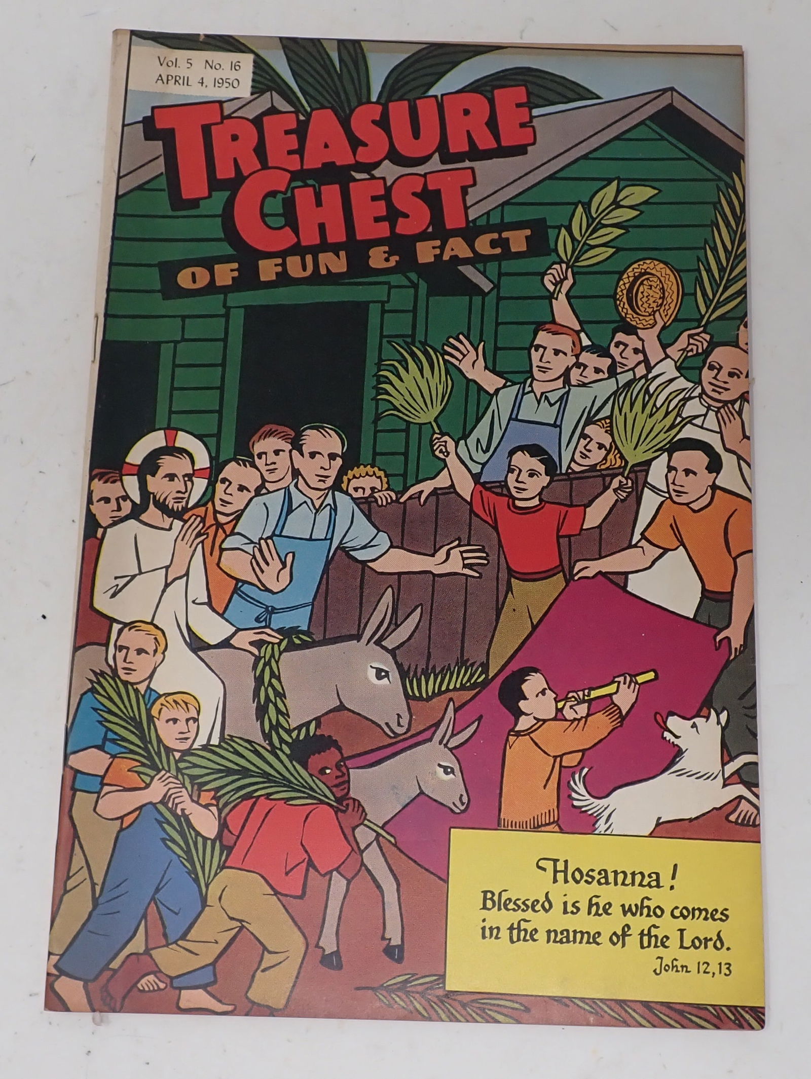 Treasure Chest 1950 Comic Book (1 of 2)