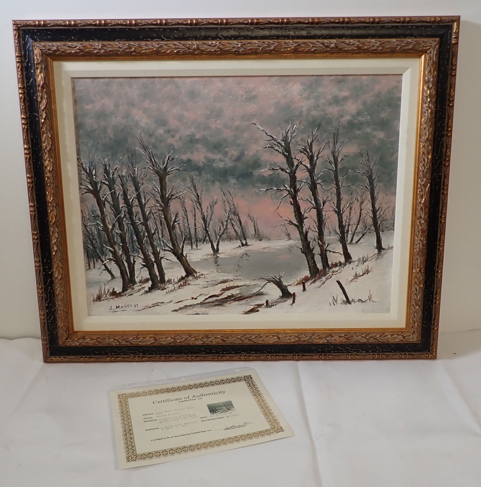 Andre Oil Painting On Canvas Auction